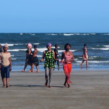 On the beach of Pangani